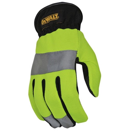Radians Hi-Visibility Synthetic Leather Performance Work Glove - Large 159728